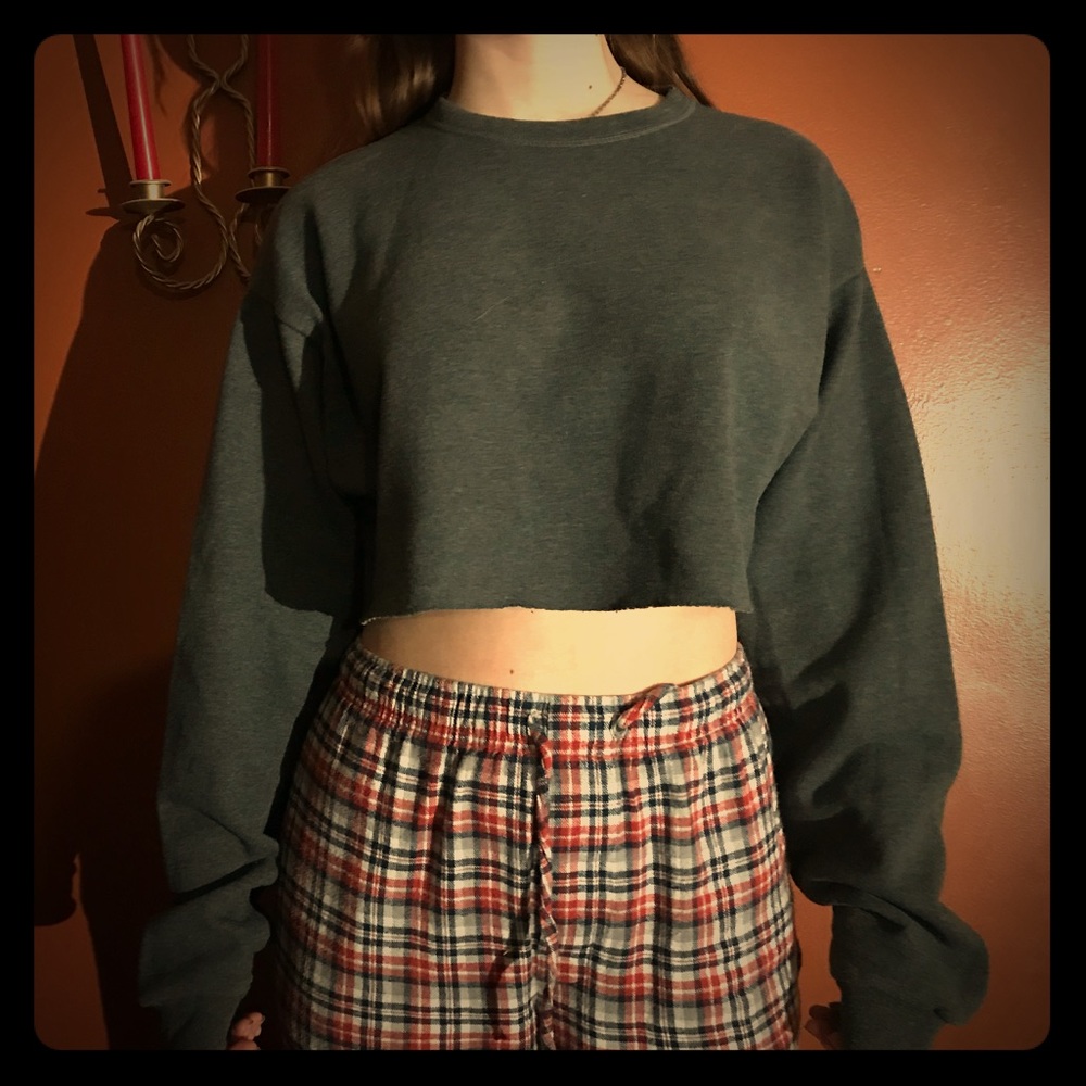 Hanes Cropped Sweater